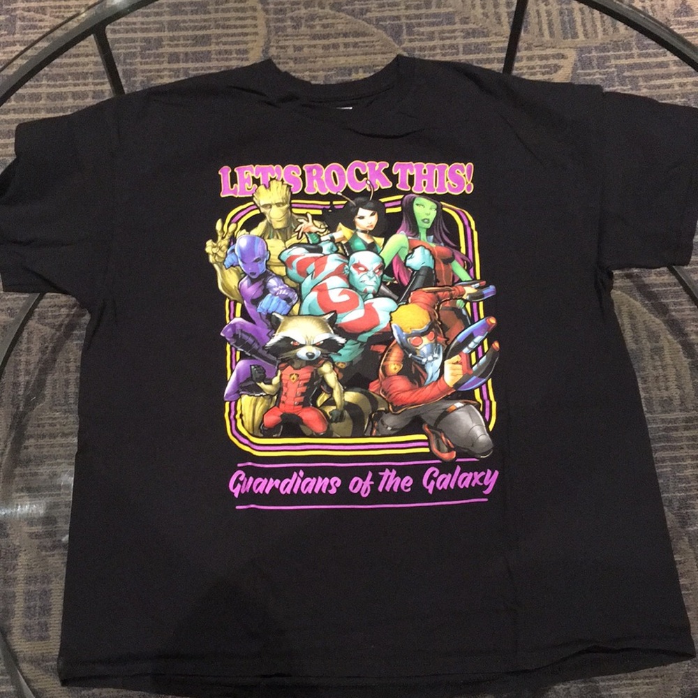 Guardians of the Galaxy black tee
